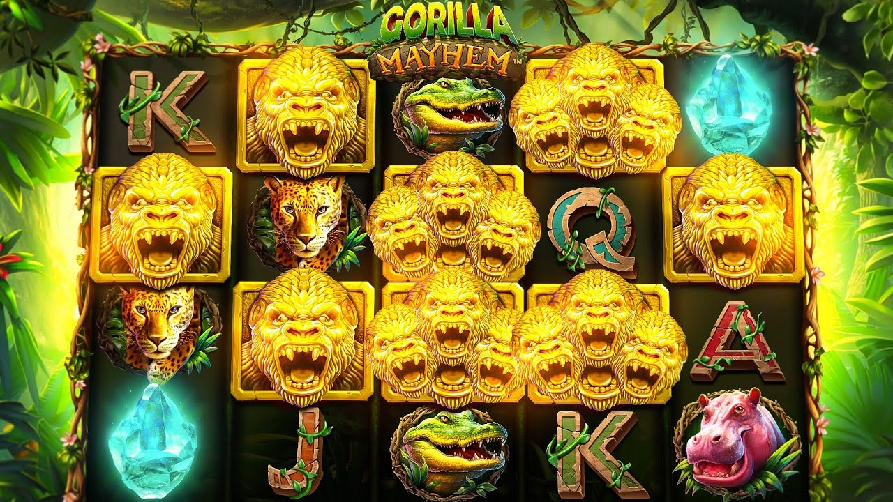 Gorilla Mayhem, jogo de slot ,rodadas grátis, símbolos e pagamentos, estratégias de aposta