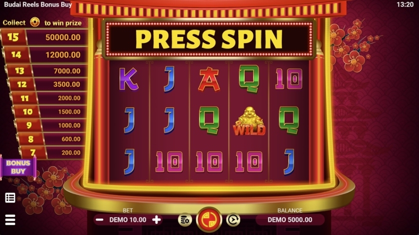 Budai Reels Bonus Buy, Slot Budai Reels Bonus Buy, Jogo de cassino Budai Reels Bonus Buy